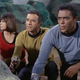 Marshall (right) as Lt. Boma on Star Trek